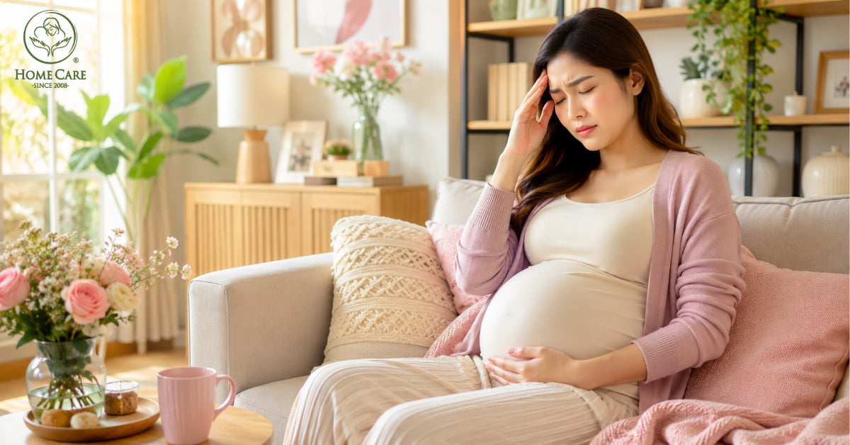 Mẹ bầu chóng mặt 3 tháng cuối liệu có đáng lo ngại? 