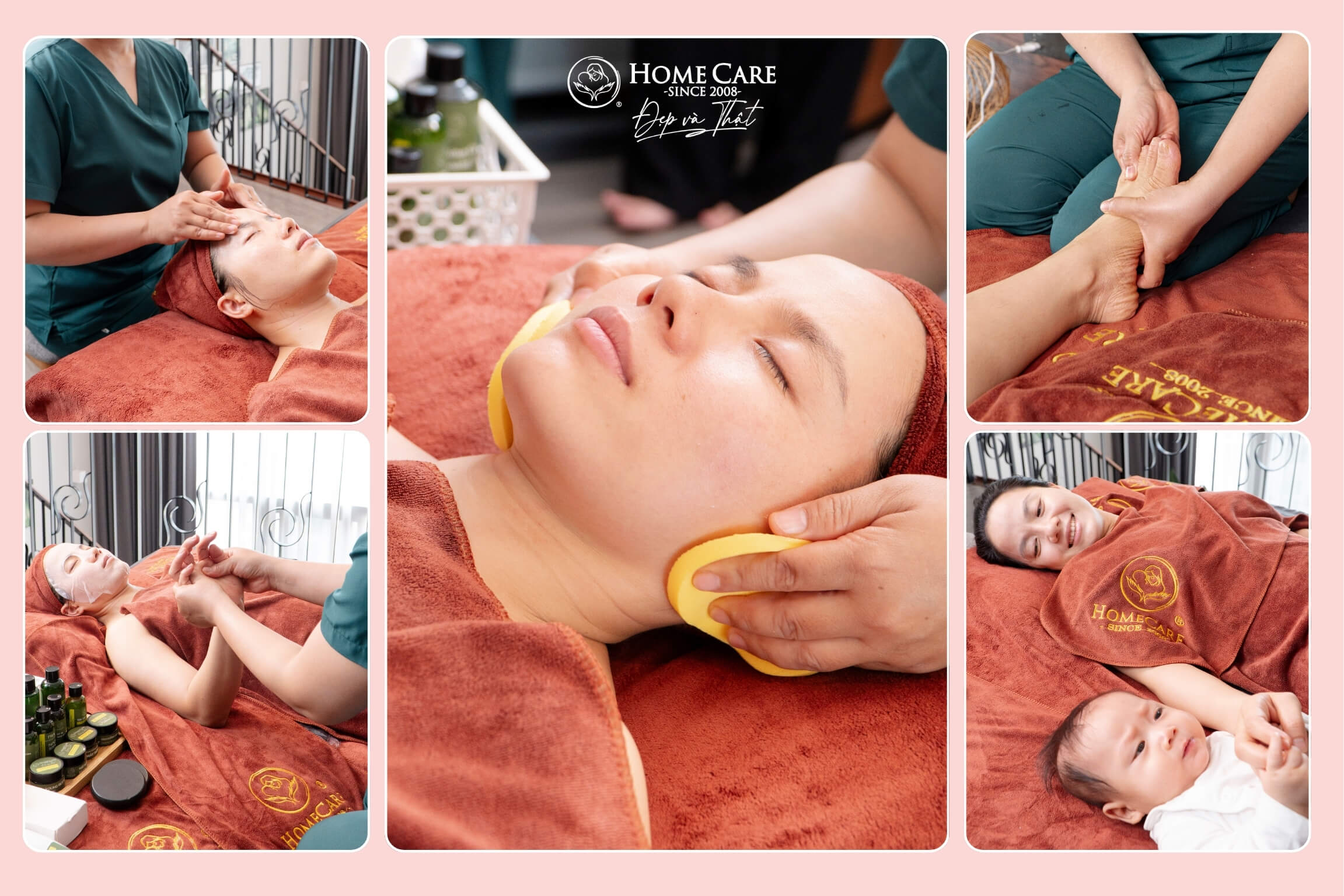Home Care Luxury chăm sóc mẹ sau sinh toàn diện tại trung tâm