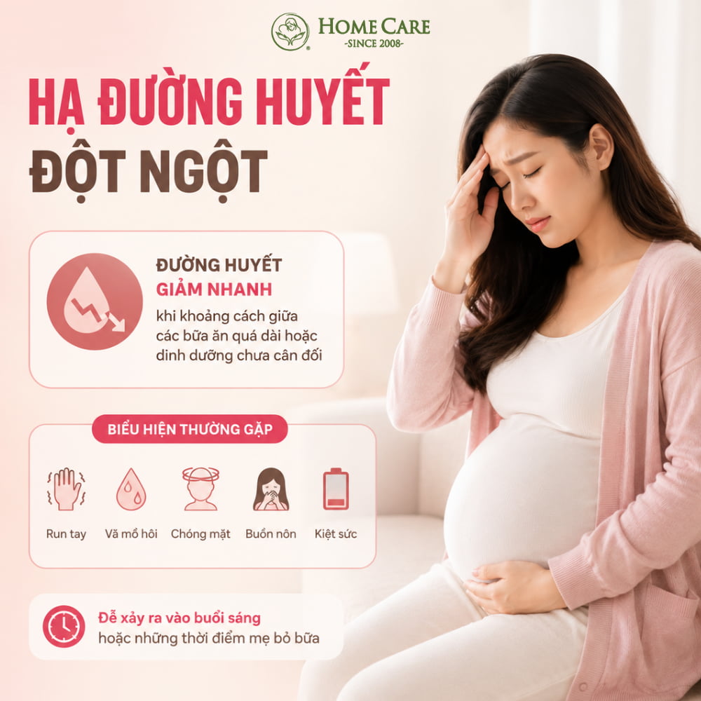 Hạ đường huyết đột ngột