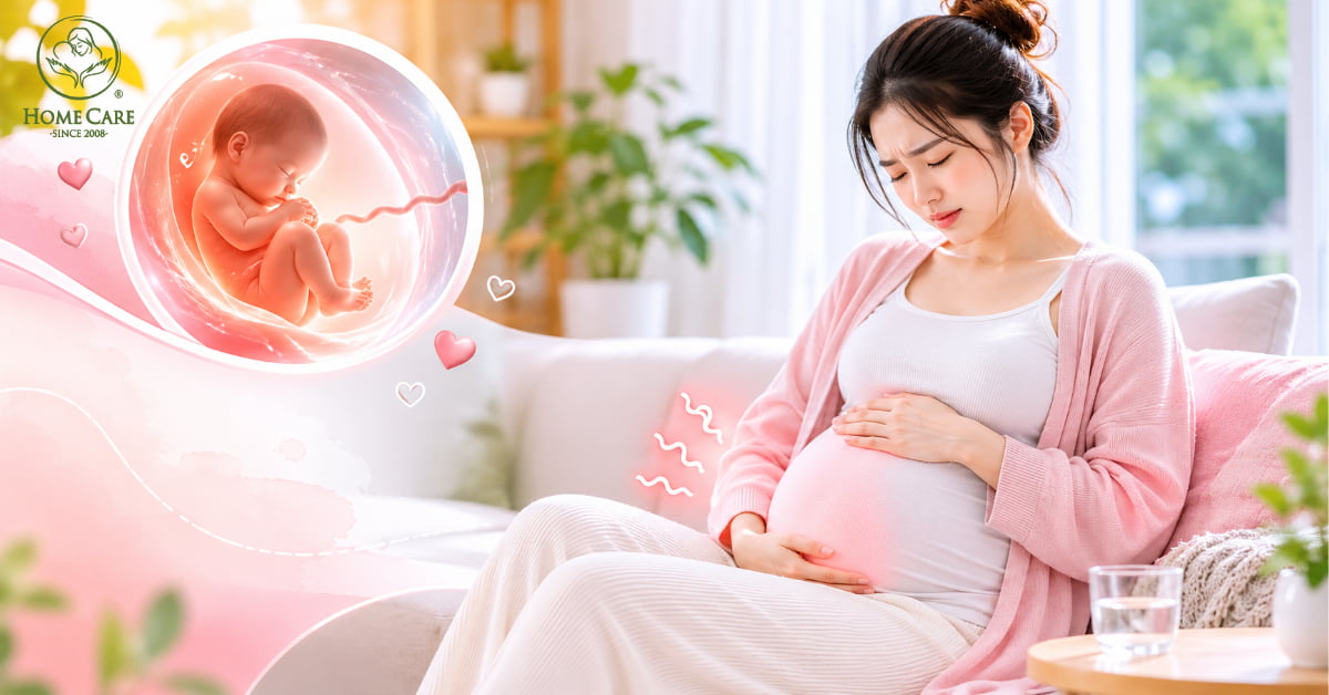 Đau bụng lâm râm khi mang thai tháng cuối có nguy hiểm không?