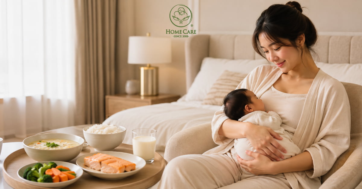 Sinh mổ kiêng ăn gì để vết mổ mau lành, sữa về dồi dào cho con?
