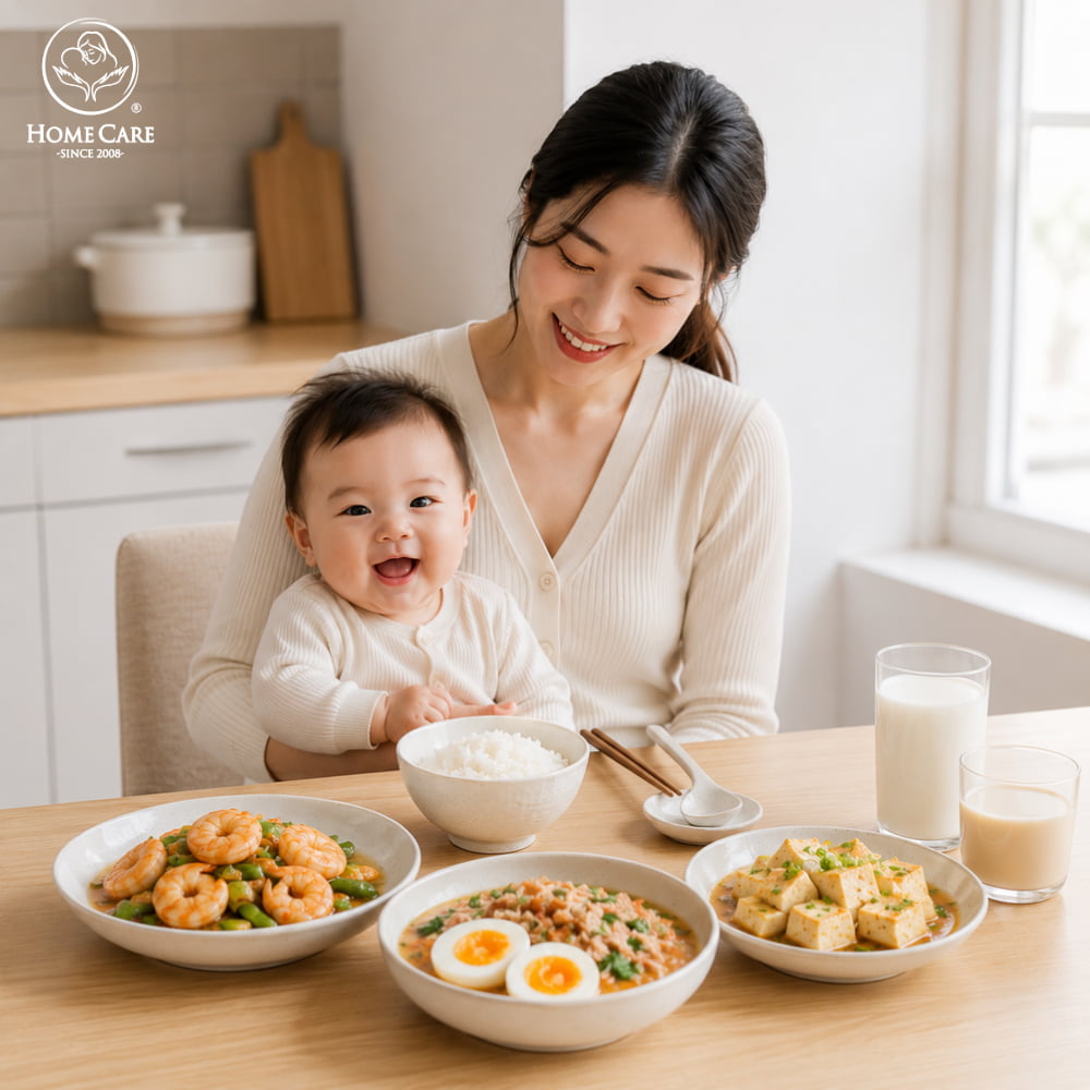 Nhóm thực phẩm giàu sắt và canxi