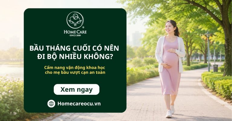 Bầu tháng cuối có nên đi bộ nhiều không? Cẩm nang vận động khoa học cho mẹ bầu vượt cạn an toàn