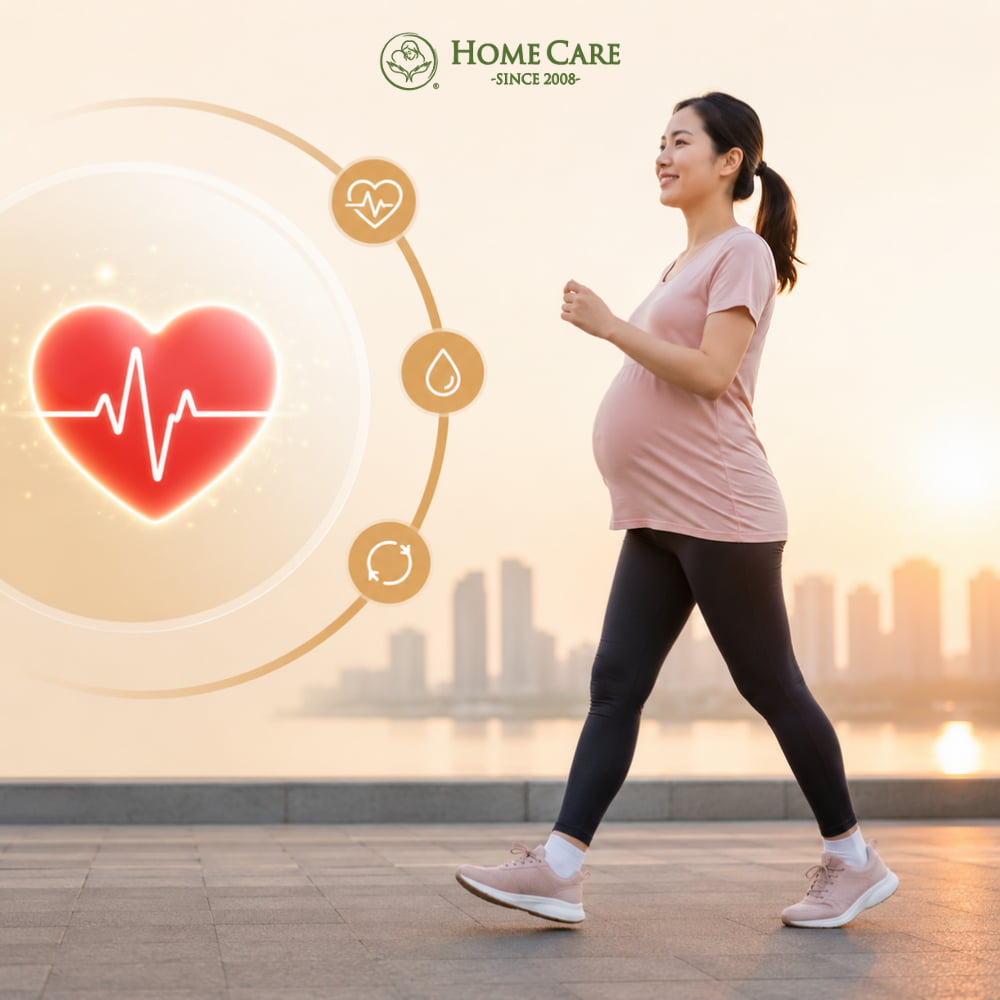Đi bộ giúp tăng cường sức khỏe tim mạch