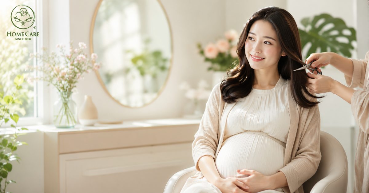 Giải đáp: Bà bầu tháng cuối có nên cắt tóc không?