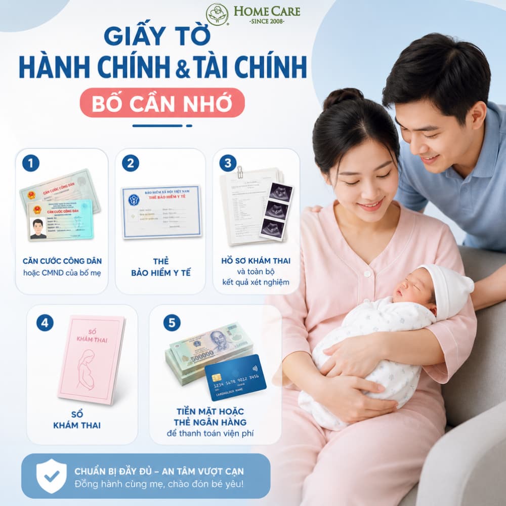 Giấy tờ hành chính và tài chính (Bố cần nhớ)