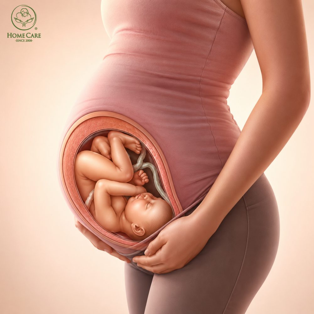 Sa bụng dưới (Bụng tụt xuống thấp)