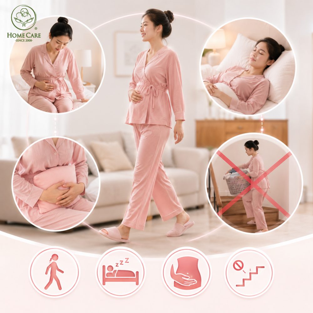 Vận động nhẹ nhàng và nghỉ ngơi hợp lý