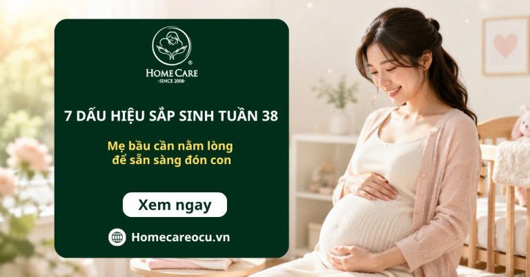 7 Dấu hiệu sắp sinh tuần 38 mẹ bầu cần nằm lòng để sẵn sàng đón con