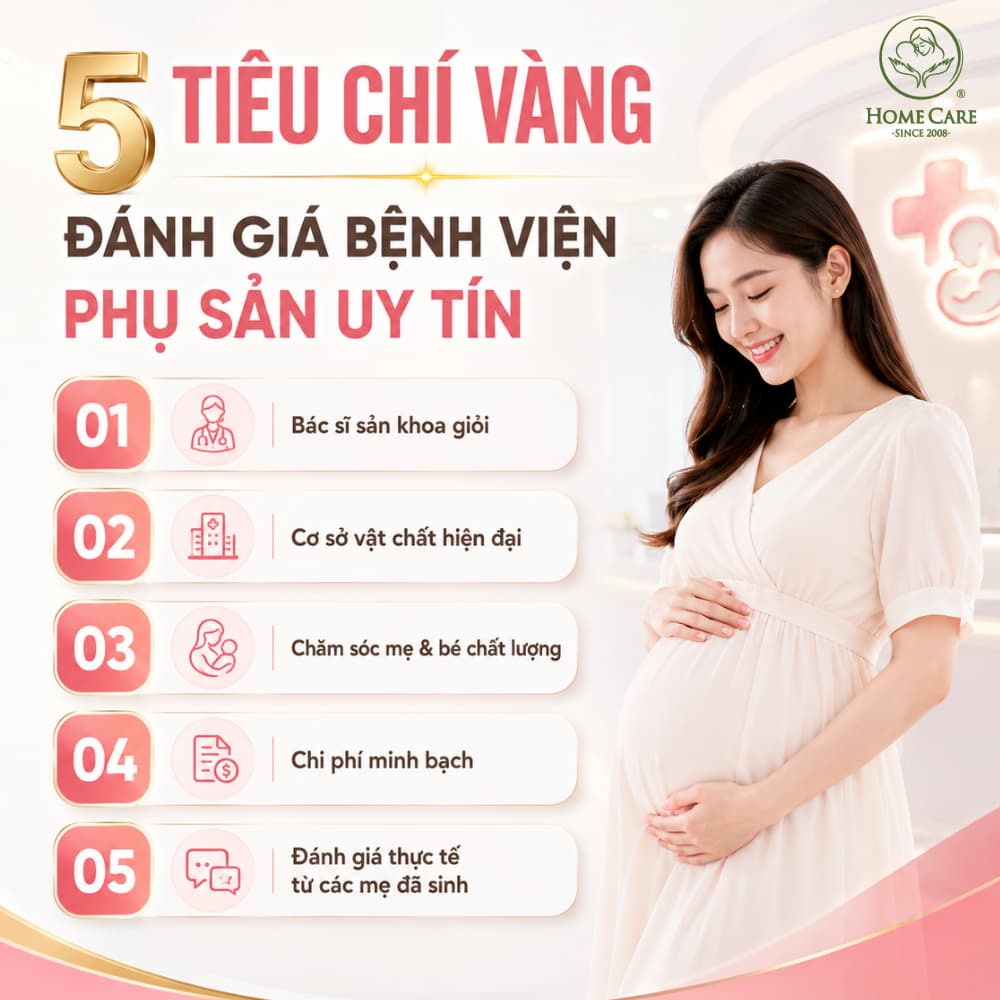 5 Tiêu chí vàng đánh giá bệnh viện phụ sản uy tín
