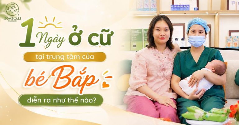 1 Ngày ở cữ tại trung tâm của bé Bắp diễn ra như thế nào?