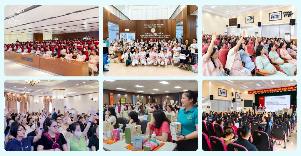 Home Care đồng hành cùng hàng ngàn mẹ bầu tại hội thảo tiền sản