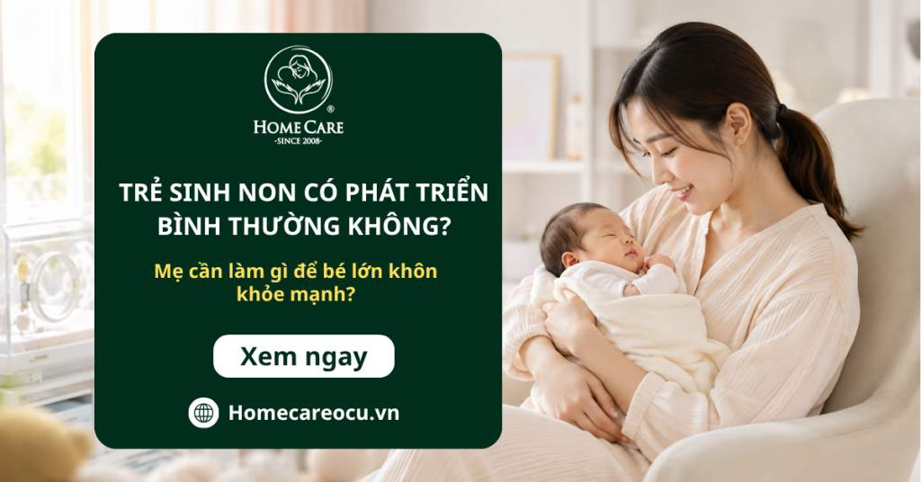 Liệu trẻ sinh non có phát triển bình thường không? Mẹ xem ngay